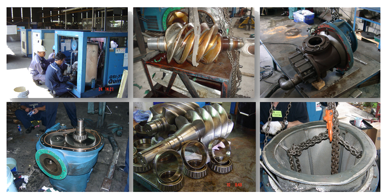 Sửa chữa máy nén khí